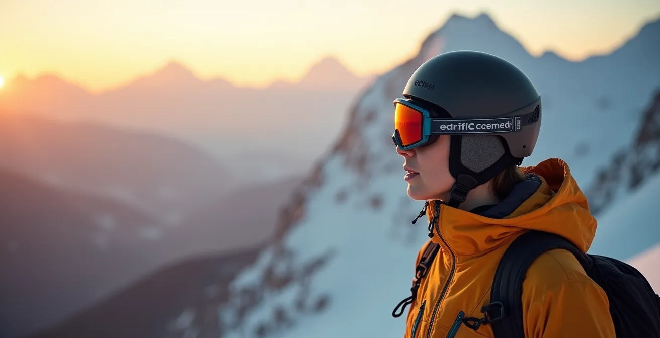 Vue panoramique des montagnes enneigées de Nouvelle-Zélande en juillet